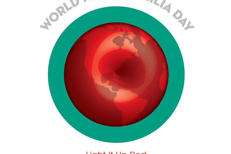 WORLD HAEMOPHILIA DAY “Light it Up Red”